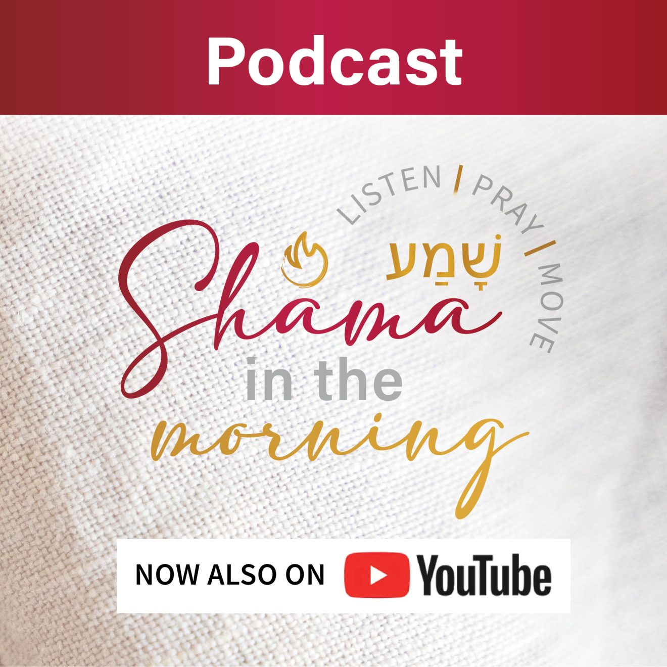 Podcast now also available on YouTube